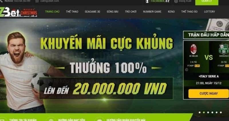 ZBet - Sân chơi liên tục tung ra nhiều khuyến mãi hấp dẫn 