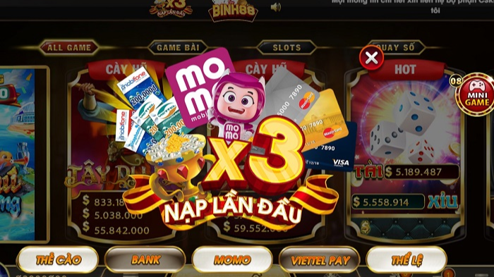 Hàng ngàn đợt khuyến mãi cực khủng từ cổng game