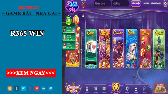 R365 win - Giới thiệu khái quát về cổng game đang được ưu chuộng