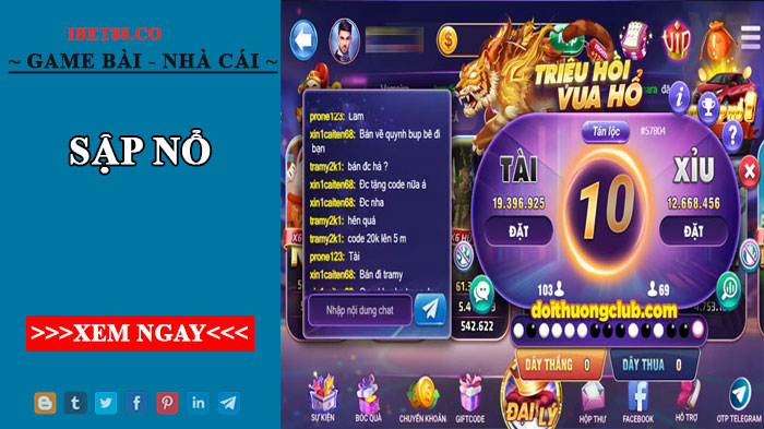 Sập nổ - Cổng game chân thực lôi cuốn giới trẻ 2022