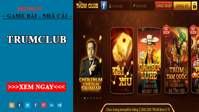 Trumclub - Giới thiệu khái quát về cổng game slot hot nhất